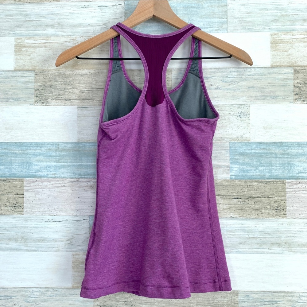 SOLD Racerback Running Tank Purple Nike Dri Fit - Picture 5 of 7